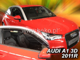 Deflektory na Audi A1, 3-dverová, 2010-2018 (predné)
