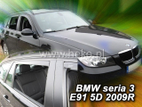 Deflektory na BMW 3 (E91) combi, 5-dverová 2005-2012 (+zadné)