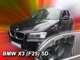 Deflektory na BMW X3 (F25) 2010-2017 (predné)