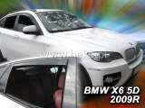 Deflektory na BMW X6 (E71,F16) 2008-2019 (+zadné)