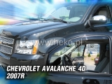 Deflektory na Chevrolet Avalanche, 4-dverová, r.v.: 2007 -