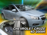 Deflektory na Chevrolet Cruze sedan, 4-dverová od 2009 (+zadné)