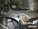 Deflektory na Chevrolet Spark M200 hatchback, 5-dverová (+zadné), r.v.: 2005 - 2010