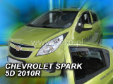 Deflektory na Chevrolet Spark M300 hatchback, 5-dverová (+zadné), r.v.: 2010 -
