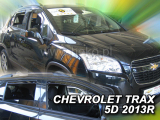 Deflektory na Chevrolet Trax, 5-dverová (+zadné), r.v.: 2013 -