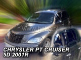 Deflektory na Chrysler PT Cruiser, 5-dverová, r.v.: 2001 - 2010