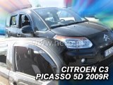 Deflektory na Citroen C3 Picasso, 5-dverová, r.v.: 2009 - 2017