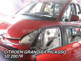 Deflektory na Citroen C4 Grand Picasso, 5-dverová (+zadné), r.v.: 2007 - 2013