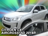 Deflektory na Citroen C4 Air Cross, 5-dverová, r.v.: 2012 -