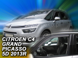 Deflektory na Citroen C4 Grand Picasso MK2, 5-dverová, r.v.: 2013 -