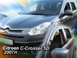 Deflektory na Citroen C-Crosser, 5-dverová (+zadné), r.v.: 2007 - 2012