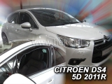 Deflektory na Citroen DS4, 5-dverová, r.v.: 2011 -