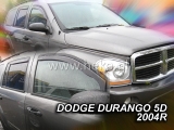 Deflektory na Dodge Durango, 5-dverová (+zadné), r.v.: 2004 -