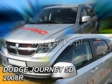 Deflektory na Dodge Journey, 5-dverová (+zadné), r.v.: 2008 -