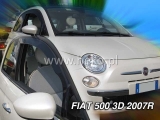 Deflektory na Fiat 500, 3-dverová, r.v.: 2007 -
