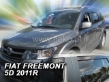 Deflektory na Fiat Freemont, 5-dverová (+zadné), r.v.: 2011 -