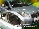 Deflektory na Fiat Linea, 4-dverová, r.v.: 2007 -