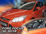 Deflektory na Ford Focus III, 4/5-dverová, r.v.: 2011 - 2018