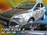 Deflektory na Ford Kuga II, 5-dverová (+zadné), r.v.: 2012 -