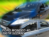 Deflektory na Ford Mondeo sedan/hatchback, 4/5-dverová (+zadné), r.v.: 2007 - 2014