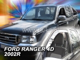 Deflektory na Ford Ranger, 4-dverová, r.v.: 1997 - 2007