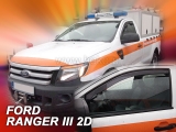 Deflektory na Ford Ranger, 2-dverová, r.v.: 2012 -