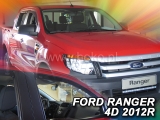 Deflektory na Ford Ranger, 4-dverová, r.v.: 2012 -