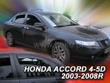Deflektory na Honda Accord CL, 4/5-dverová, r.v.: 2003 - 2008