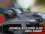 Deflektory na Honda Accord sedan, 4/5-dverová (+zadné), r.v.: 2003 - 2008
