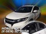 Deflektory na Honda HR-V II, 5-dverová (+zadné), r.v.: 2015 -