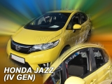 Deflektory na Honda Jazz IV, 5-dverová (+zadné), r.v.: 2015 -