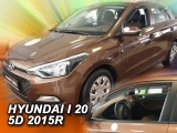 Deflektory na Hyundai i20 II, 5-dverová, r.v.: 2015 -