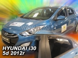 Deflektory na Hyundai i30 II hatchback, 5-dverová (+zadné), r.v.: 2012 - 2017