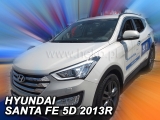 Deflektory na Hyundai Santa Fe III, 5-dverová (+zadné), r.v.: 2012 - 2018