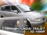 Deflektory na Hyundai Trajet, 5-dverová (+zadné), r.v.: 1998 - 2008