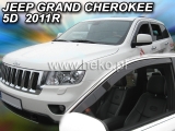 Deflektory na Jeep Grand Cherokee, 5-dverová, r.v.: 2011 -