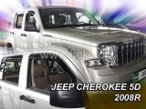 Deflektory na Jeep Cherokee, 5-dverová, r.v.: 2008 - 2012