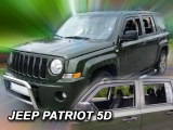 Deflektory na Jeep Patriot, 5-dverová (+zadné), r.v.: 2006 -