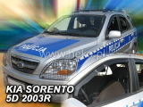 Deflektory na Kia Sorento, 5-dverová, r.v.: 2002 - 2009