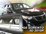 Deflektory na Kia Sorento II, 5-dverová (+zadné), r.v.: 2009 - 2015