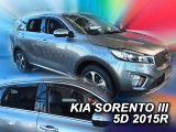 Deflektory na Kia Sorento III, 5-dverová (+zadné), r.v.: 2015 -