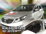 Deflektory na Kia Sportage III, 5-dverová, r.v.: 2010 - 2015