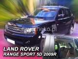 Deflektory na Land Rover Range Rover Sport, 5-dverová (+zadné), r.v.: 2005 -