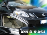 Deflektory na Lexus GS, 4-dverová, r.v.: 2007 -