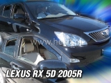 Deflektory na Lexus RX II, 5-dverová, r.v.: 2003 - 2009