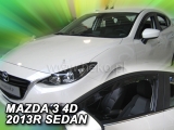 Deflektory na Mazda 3 III sedan, 4-dverová, r.v.: 2013 -