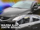 Deflektory na Mazda 6 GH, 4/5-dverová, r.v.: 2007 - 2013