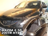 Deflektory na Mazda 6 Gh hatchback, 5-dverová (+zadné), r.v.: 2007 - 2013