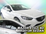 Deflektory na Mazda 6 GJ sedan, 4-dverová, r.v.: 2013 -