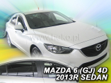 Deflektory na Mazda 6 GJ sedan, 4-dverová (+zadné), r.v.: 2013 -